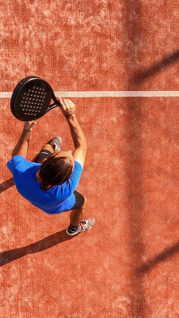 cómo son las canchas de padel
